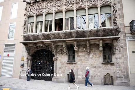 Palacio del Barón de Quadras Fachada de Diagonal del Palacio Barón de Quadras