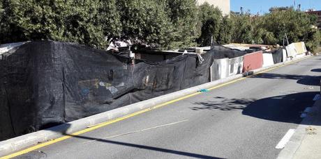 Imagen 7: En Benimaclet  sigue las mismas pautas que en otras ciudades y pueblos de la Comunidad Valenciana: Masías, casas y tierras  ocupadas, chabolas  construidas  en solares.