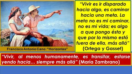 EL HORIZONTE DA SENTIDO A LO QUE DISCURRE AQUÍ Y AHORA