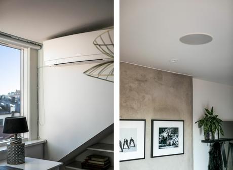 delikatissen suelo de parquet suelo de madera scandinavian style revestimiento madera revestimiento hormigón penthouse interiors open-plan open concept hormigón visto hard wood floor scandinavian distribución abierta decoración áticos cemento pulido ático dúplex  