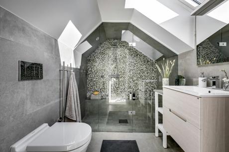 delikatissen suelo de parquet suelo de madera scandinavian style revestimiento madera revestimiento hormigón penthouse interiors open-plan open concept hormigón visto hard wood floor scandinavian distribución abierta decoración áticos cemento pulido ático dúplex  