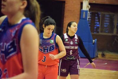 Galería de clics del Bàsquet Femení Sant Adrià-Lima Horta Bàsquet (Liga Femenina 2)