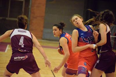 Galería de clics del Bàsquet Femení Sant Adrià-Lima Horta Bàsquet (Liga Femenina 2)