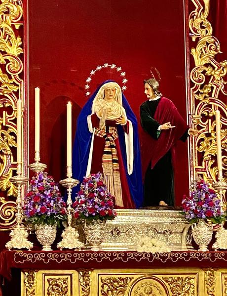 Un ratito de oración con el Señor del Silencio en el desprecio de Herodes.