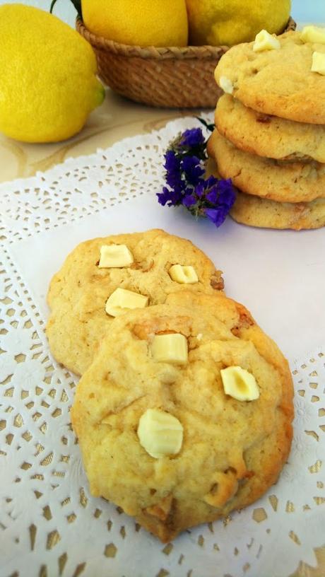 Cookies de limón & chocolate blanco