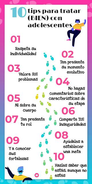 Autoestima y más: 10 tips para tratar (bien) con adolescentes. 02
