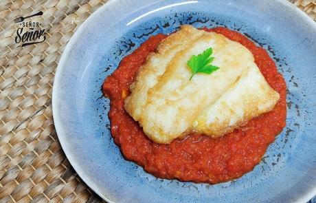 Bacalao con tomate, una receta casera deliciosa