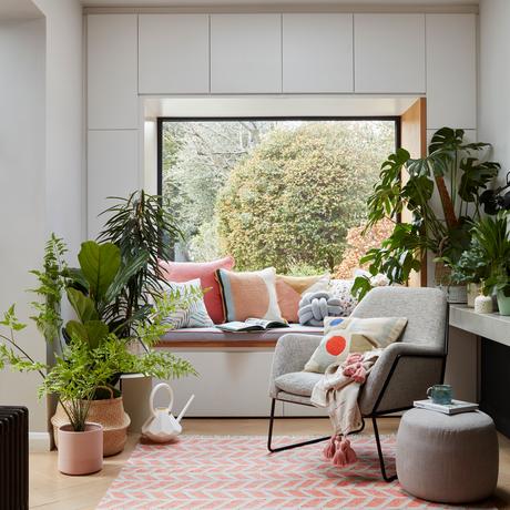 Un banco bajo la ventana ¡Ideas para vuestra casa!_Decorar en familia5 Un banco bajo la ventana ¡Ideas para vuestra casa!_5