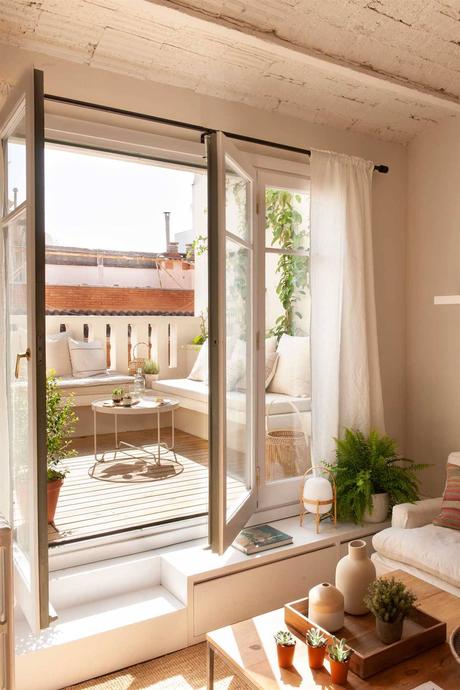 Un banco bajo la ventana ¡Ideas para vuestra casa!_Decorar en familia18 Un banco bajo la ventana ¡Ideas para vuestra casa!_18