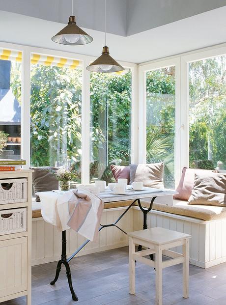 Un banco bajo la ventana ¡Ideas para vuestra casa!_16