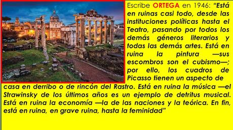 LA RUINA, LO PROVISIONAL: PRELIMINARES DE UN TIEMPO QUE VA A NACER LA RUINA, LO PROVISIONAL: PRELIMINARES DE UN TIEMPO QUE VA A NACER