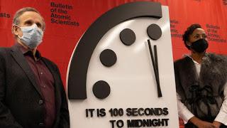 Cada día estamos más cerca del apocalipsis (El Reloj del Juicio Final 2021) Cada día estamos más cerca del apocalipsis (El Reloj del Juicio Final 2021)