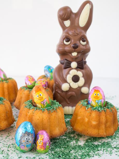 Mini Bundt Cakes de Pascua