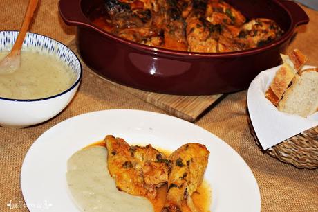 POLLO ADOBADO Y AL HORNO EMILE HENRY (CONCHA)  {TU♥RECETA EN MIS FOGONES}