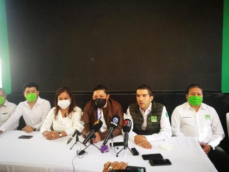 Partido Verde presenta sus candidatos a una diputación