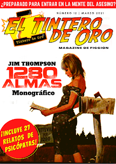 EL TINTERO DE ORO MAGAZINE Nº 12: JIM THOMPSON, 1280 ALMAS Y OTROS RELATOS DE PSICÓPATAS