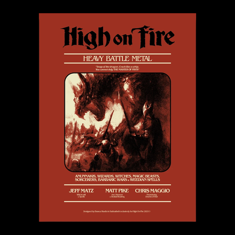 Con regusto a D&D, de High on Fire