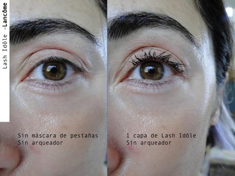 Lash Idôle, pestañas libres y livianas por Lancôme.