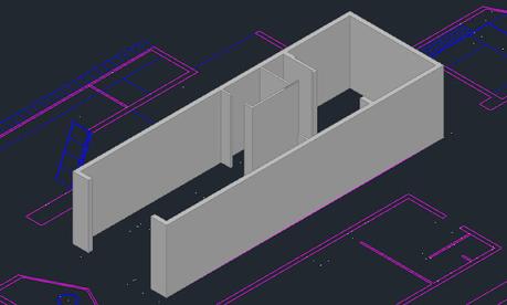 Crear modelo 3D básico de forma rápida en Autocad
