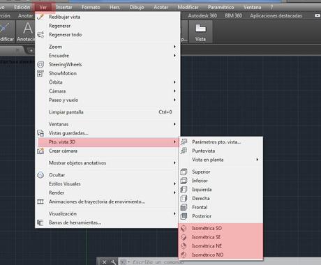 Crear modelo 3D básico de forma rápida en Autocad