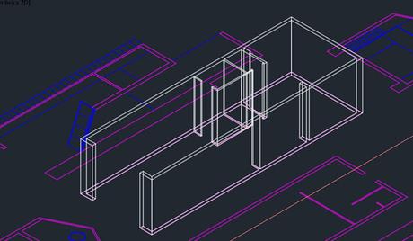 Crear modelo 3D básico de forma rápida en Autocad
