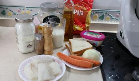 Los ingredientes necesarios para hacer el bacalao espiritual