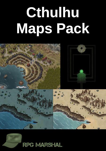 Cthulhu Maps Pack, de RPG Marshal