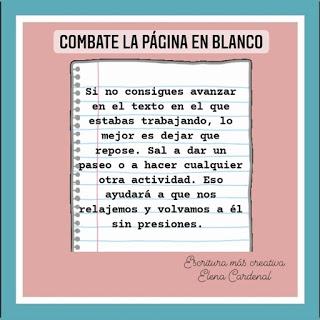 Tips de escritura para combartir la página en blanco