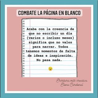 Tips de escritura para combartir la página en blanco