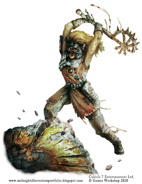 Rest in peace. escenario no oficial para Necromunda