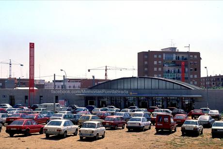 La estación de Fuenlabrada a inicios de los 90