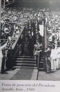 Toma de posesión del Presidente Arnulfo Arias en 1940