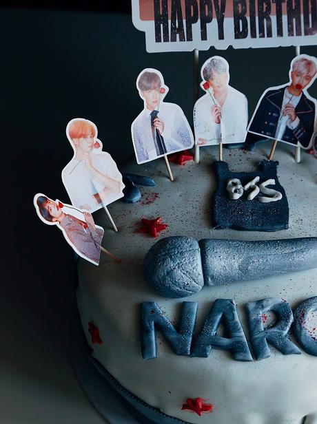 TARTA FAN BTS