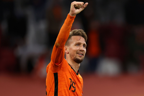 Luuk De Jong, clave en la victoria de Países Bajos ante Letonia