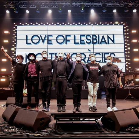 Hail yeah a lo de Love of Lesbian en Barcelona