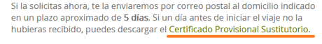 No puedo esperar a recibir la Tarjeta Sanitaria Europea: Certificado Provisional Sustitutorio No puedo esperar a recibir la Tarjeta Sanitaria Europea: Certificado Provisional Sustitutorio