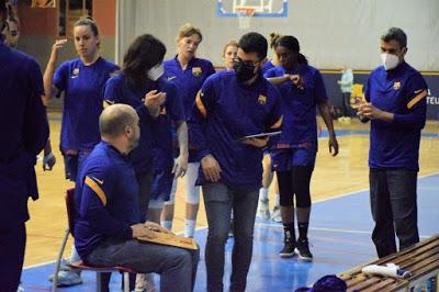 Barça CBS-Bàsquet Maresme Boet Mataró 3 Viles (Liga Femenina 2)