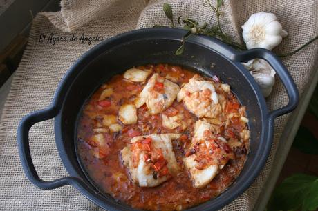 Bacalao al ajo arriero  El Ágora de Ángeles