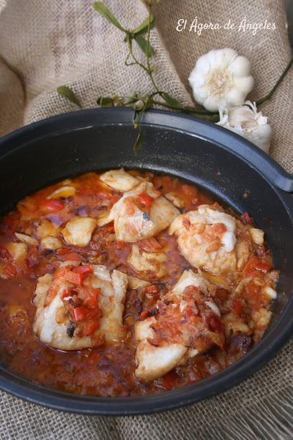 Bacalao al ajo arriero  El Ágora de Ángeles