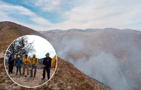Podría quedar controlado al 100 el incendio de Villa de Guadalupe