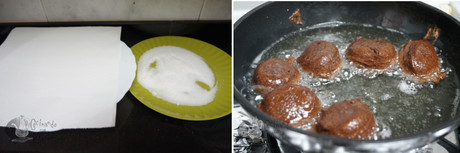 Buñuelos de chocolate Buñuelos de chocolate