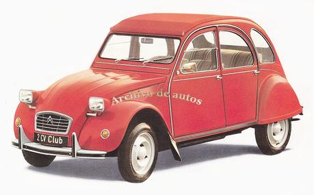 Citroën 2 CV Club del año 1984