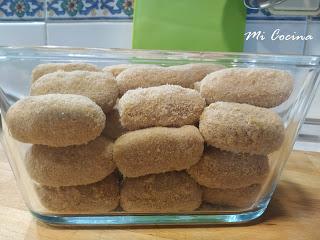 CROQUETAS DE LANGOSTINOS CON LECHE DE COCO Y CURRY DE MADRÁS.