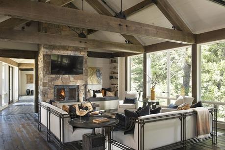 Cabana Rustica Industrial y Actual a la vez