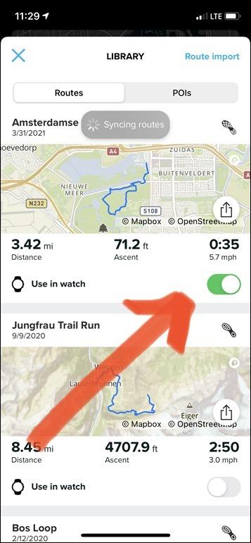 Suunto adds Komoot Routes Turn by Turn Integration in Latest Update