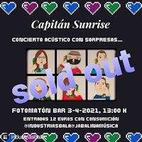 Concierto de Capitán Sunrise en Fotomatón Bar