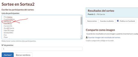 Sorteo2Sorteo *Cumple Blog - 12 años contigo* - 1ºGANADOR...