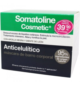 Somatoline Cosmetic Anticelulitico Mascara De Barro Corporal 500g oferta