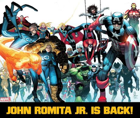 JOHN ROMITA JR. REGRESA A MARVEL