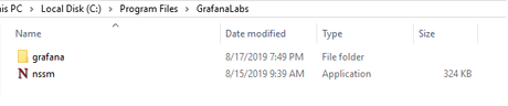 Instalacion de Grafana en Windows Instalacion de Grafana en Windows